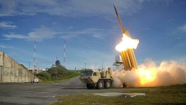 El sistema para interceptar misiles balísticos de medio alcance, THAAD.