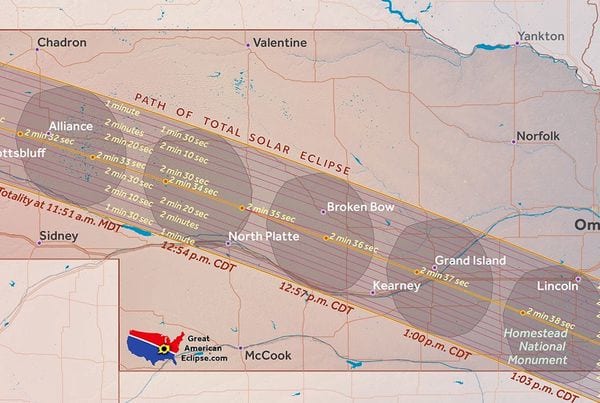 Los 10 mejores sitios de EEUU para ver el eclipse solar total del 21 de ...