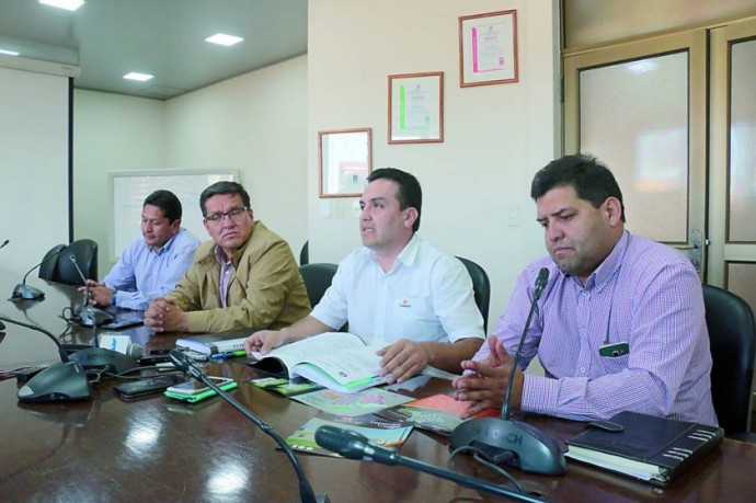 VIVIENDAS. Los directivos de CONCRETEC y FANCESA aseguran venta en Santa Cruz.