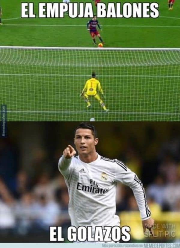 Cristiano Ronaldo y Piqué, los apuntados en los memes post clásico español