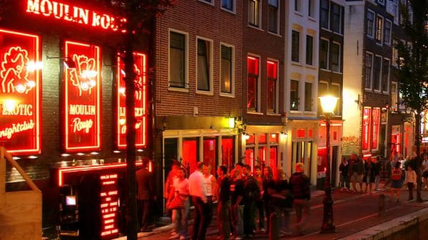 El barrio rojo de Amsterdam (istock)