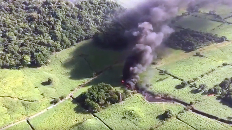 VIDEO: Gran explosión en un gasoducto de Pemex en México