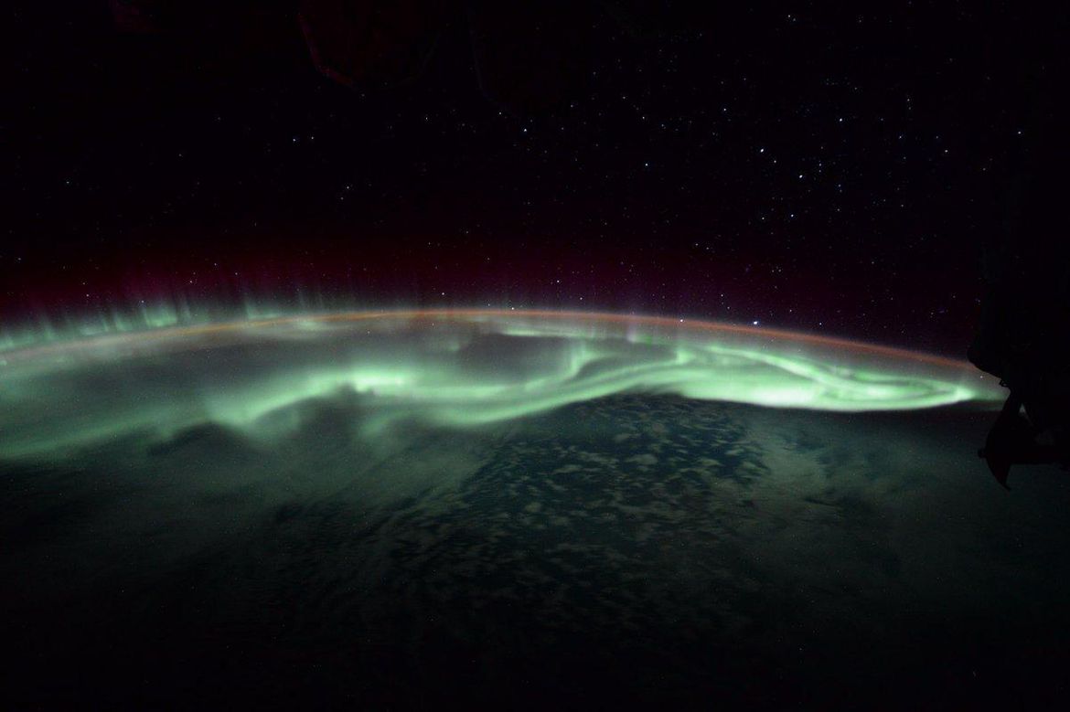 Aurora sobre la Tierra