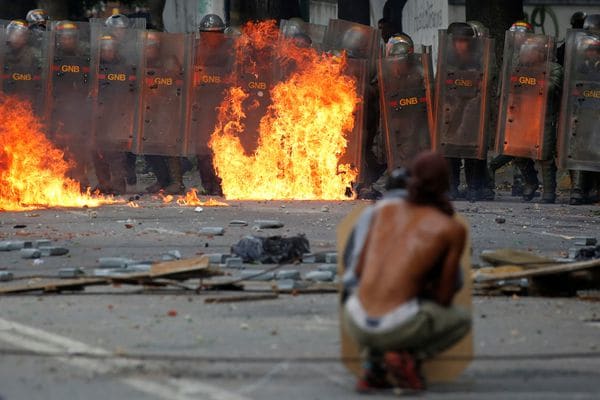 La huelga general de dos días dejó ocho muertos en Venezuela (Reuters)