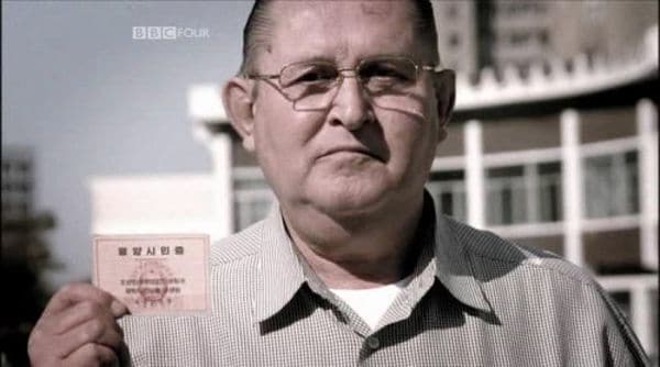 James Joseph Dresnok en Pyongyang (BBC/Captura de pantalla)