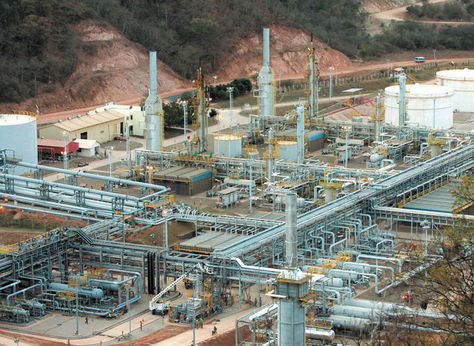 Los campos San Alberto y Sábalo productores de gas natural para exportación. Foto: AFKA - archivo