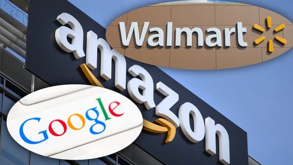 Amazon deberá competir ahora con una alianza entre Walmart y Google (Jaap Arriens/NurPhoto via Getty Images)