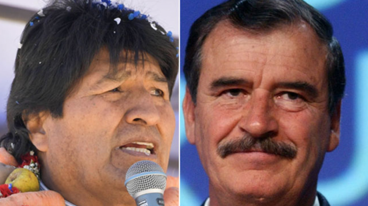 Evo-Morales-y-Vicente-Fox