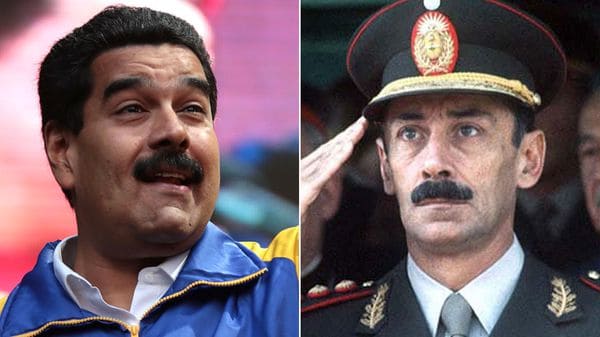 Nicolás Maduro y Jorge Rafael Videla