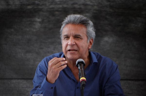 El presidente de Ecuador, Lenin Moreno, advirtió que el país no toleraría violaciones de su “soberanía marítima” (REUTERS)