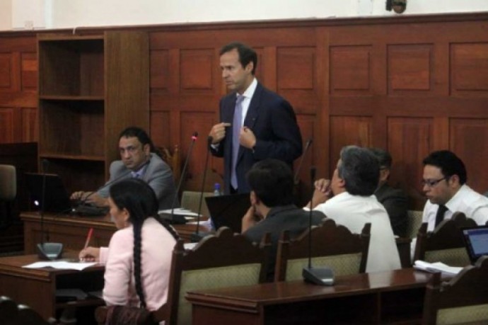 Jorge Quiroga es el único que participó en la fase preparatoria del juicio. Foto: Archivo