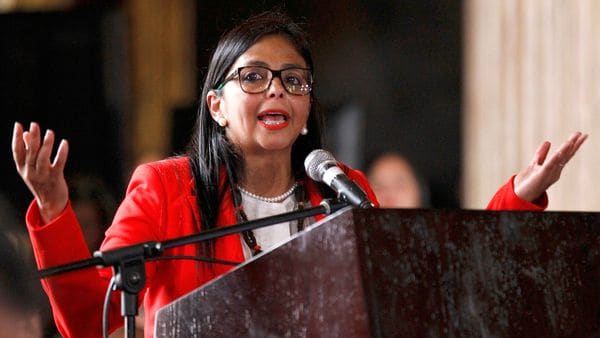 Delcy Rodríguez, presidente de la Asamblea Constituyente (AP)