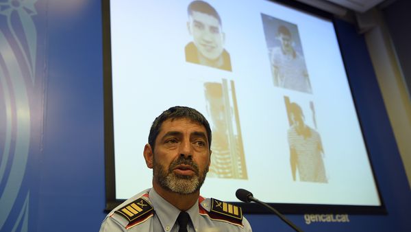 “Nosotros nos dedicamos a velar por la seguridad y El Periódico a desprestigiarnos”, dijo Trapero (AFP)