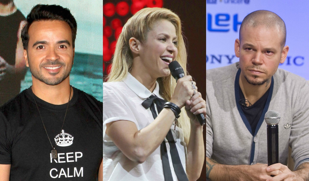 Luis Fonsi, Shakira, Rene Perez