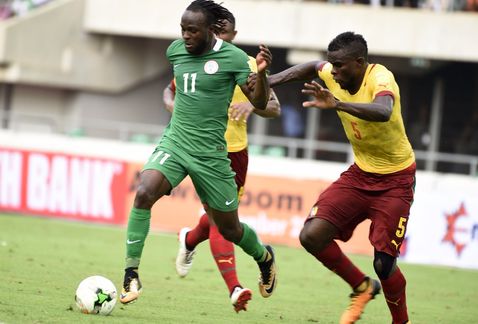 Camerún empata con Nigeria y se despide del Mundial de Rusia 2018