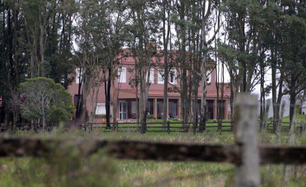 La estancia de la que fue dueño el capo.