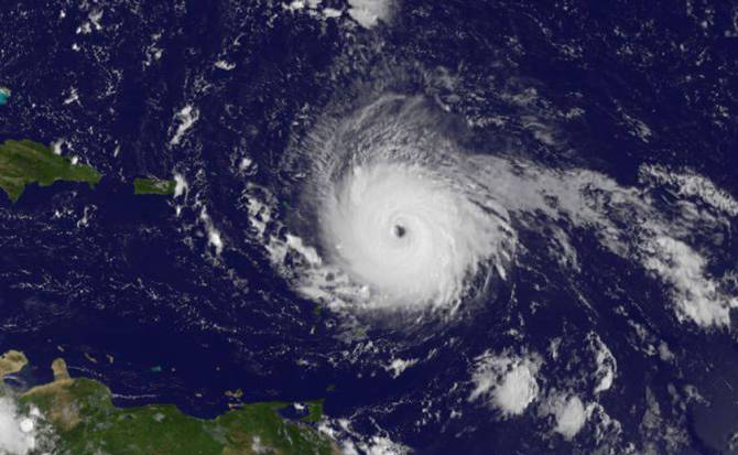 10 imágenes para entender la magnitud del huracán Irma