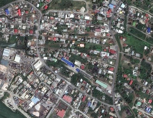 El antes y después de las zonas del Caribe afectadas por el huracán ...