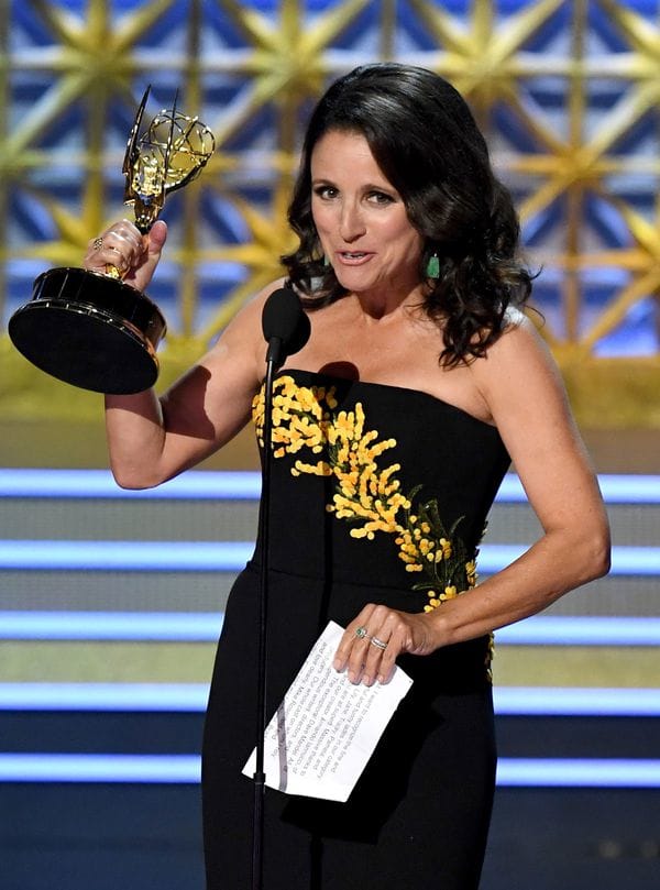 Julia Louis-Dreyfus, mejor actriz de comedia por Veep (AFP)