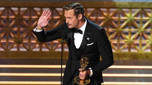 Alexander Skarsgard Alexander Skarsgård, mejor actor de reparto en miniserie por Big Little Lies (AFP)
