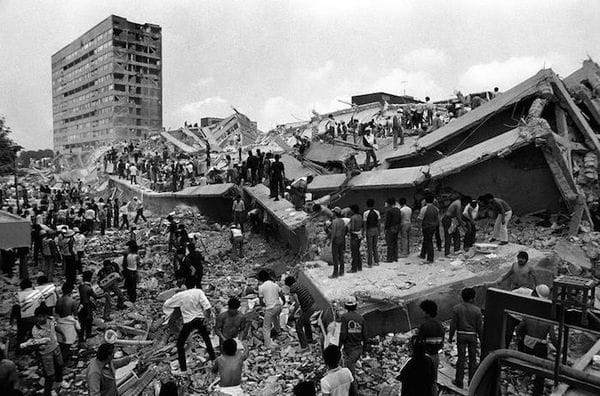 México DF: 19 de septiembre de 1985