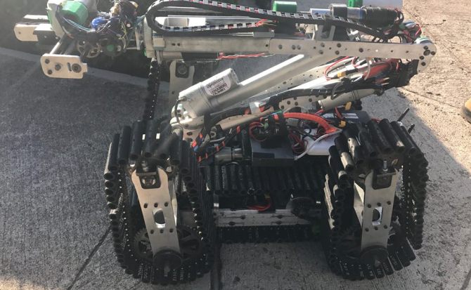 El robot que ayuda a salvar a las víctimas del terremoto en México