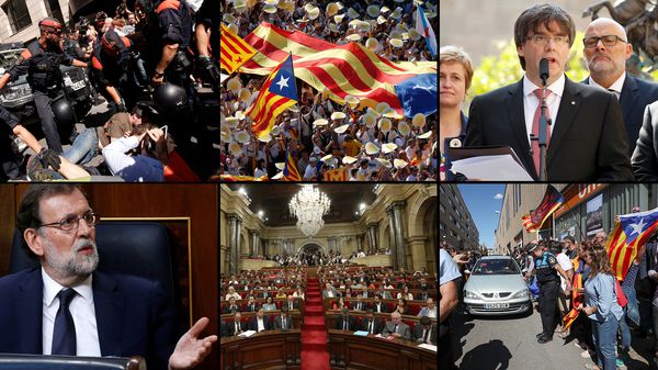 Cataluña está en vilo por la crisis que desató la convocatoria a un referéndum independentista