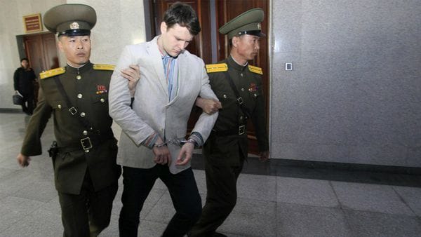 El estadounidense Otto Warmbier murió luego de permanecer uno año y medio detenido en Corea del Norte