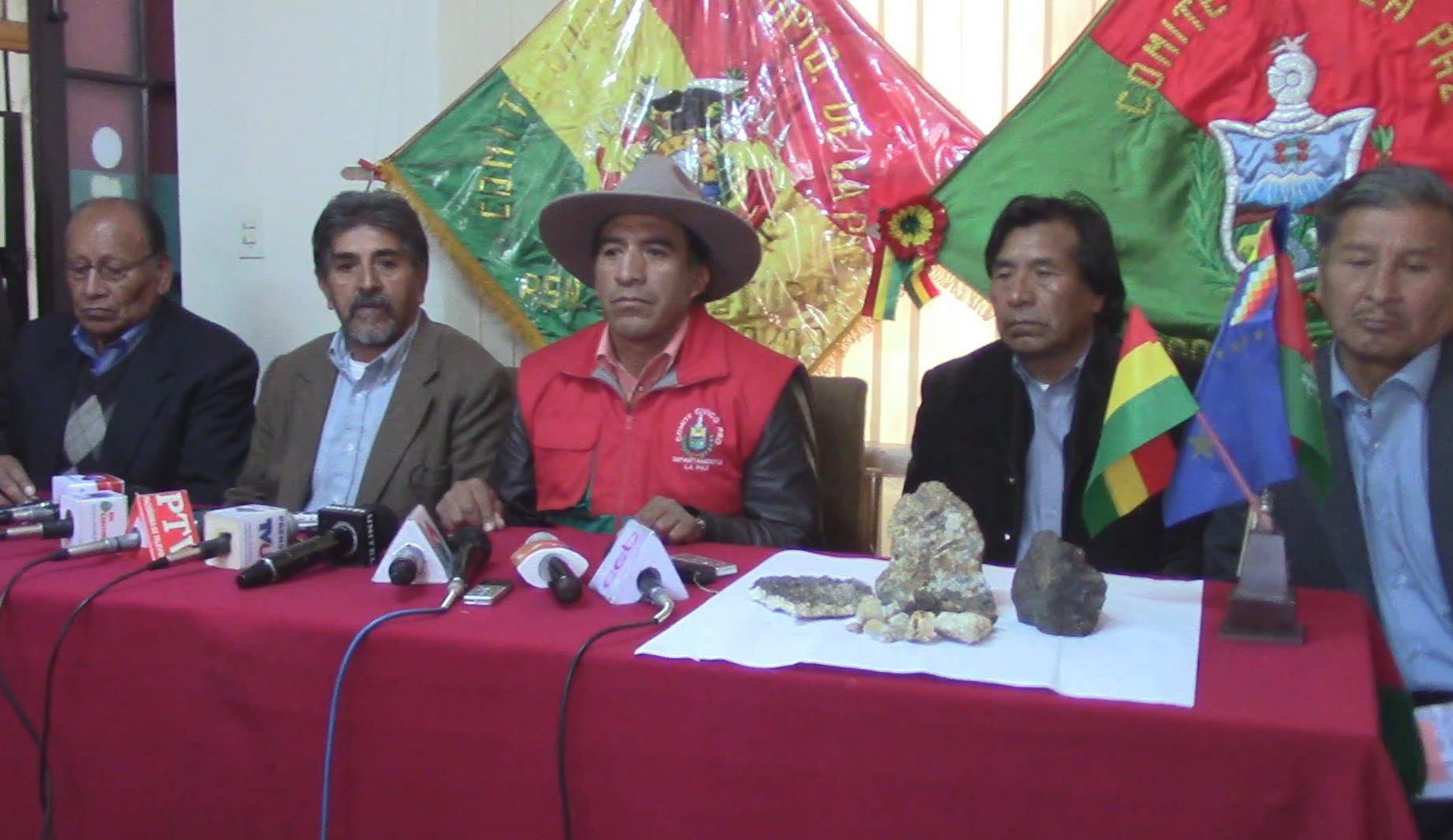 Resultado de imagen de El presidente del Comité Cívico de La Paz, Clemente Gutiérrez,