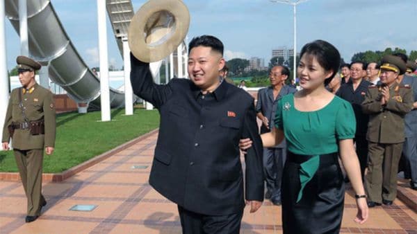 Julio de 2012, una de las pocas veces que se vio en público a Ri Sol-ju (AP)