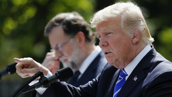 Trump y Rajoy hablaron de la crisis en Venezuela