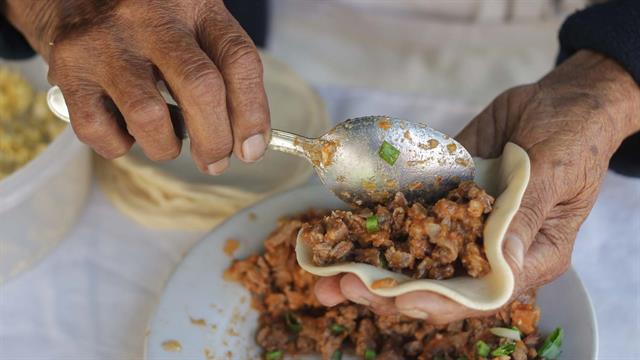 El secreto de su relleno es el matambre en su punto justo y el jugo de cocción