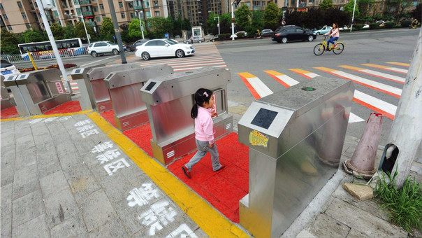 Paso tridimensional en China