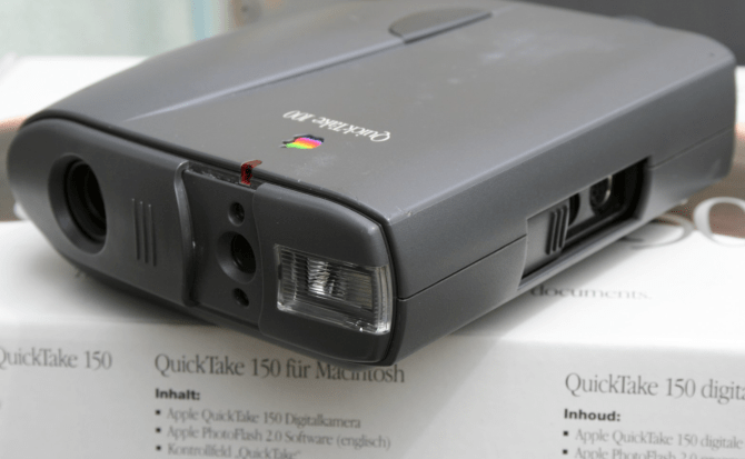 Apple QuickTake, las cámaras de fotos que nadie recuerda