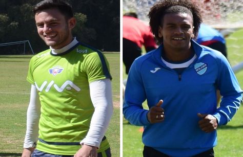 Fernando Saucedo (izq.) y Leonel Morales, convocados a la selección