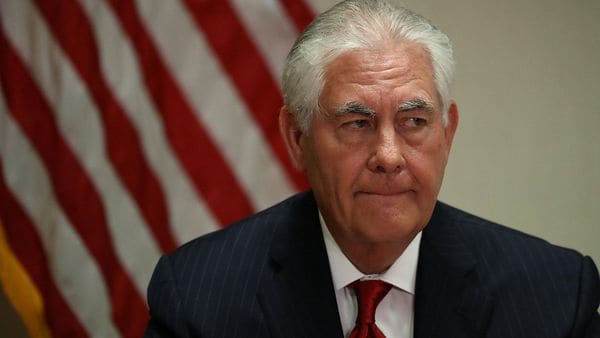 El Secretario de Estado, Rex Tillerson (AFP)
