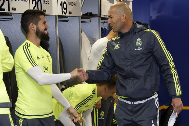 Image result for isco y zidane