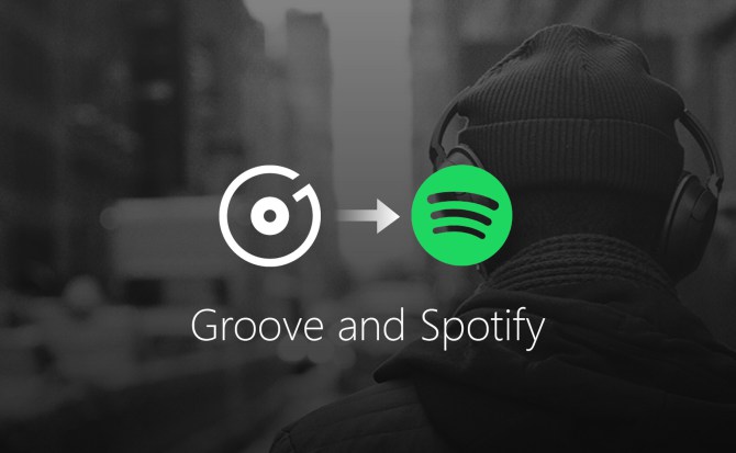 Microsoft se despide de Groove Music y le da la bienvenida a Spotify