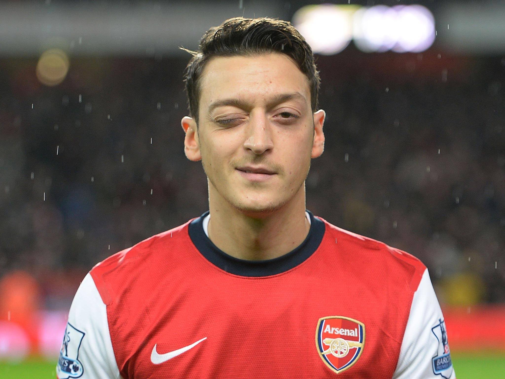 Resultado de imagen para ozil guiño