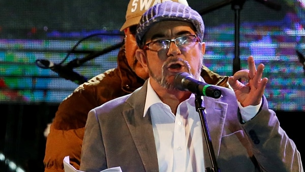 Timochenko, líder de las FARC.