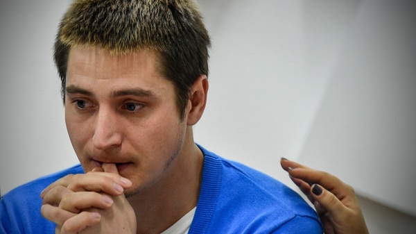 Maxim Lapunov, de 30 años, contó el infierno que vivió (AFP)