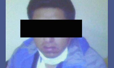 El hombre que fue detenido por el caso de necrofilia en el Hospital de Clínicas de La Paz.