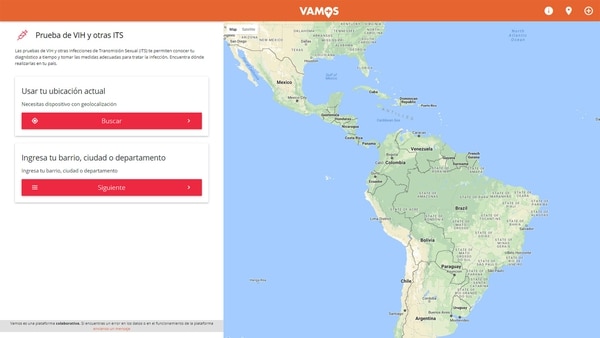 La aplicación VAMOS tiene una versión para web (Getty)