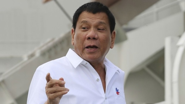 El presidente filipino, Rodrigo Duterte (AP)