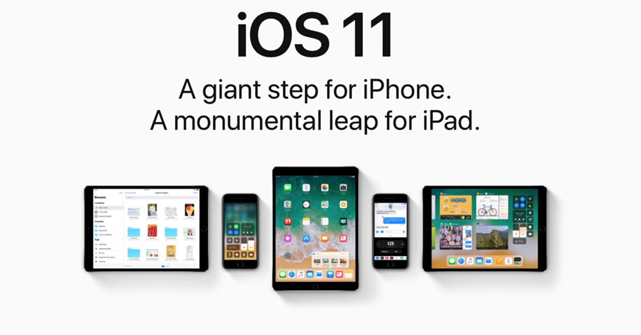 versión iOS 11 para iPhone y iPad