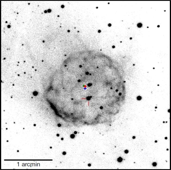 Gráfico de la estrella vista en 1437 por astrónomos coreanos (K. Ilkiewicz, J. Mikolajewska and M.M. Shara/Nature 2017/The Washington Post)