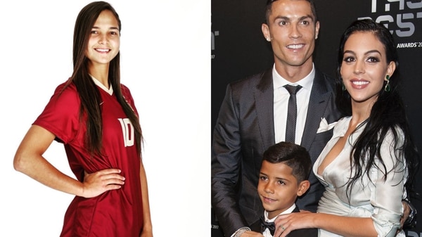 La cara de la novia de Cristiano Ronaldo al verlo tomarse una selfie con la  «Messi venezolana» – 