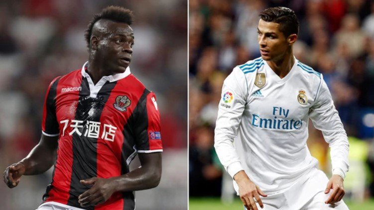 Balotelli admira a Cristiano pero su ídolo es el brasileño Ronaldo (Foto: Infobae)