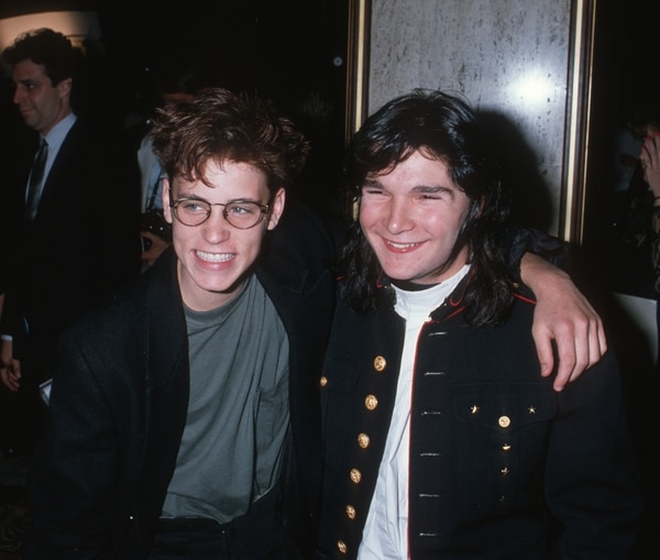 Corey Haim y Corey Feldman (Ron Galella, Ltd./WireImage)