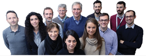 Ahmadreza Djalali junto con el grupo de investigadores del Centro de Investigación en Medicina de Desastres (Crimedin) de la Universidad del Piemonte Orientale, en Italia